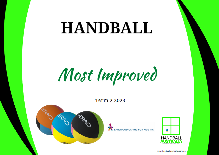 Certificate - Most Improved