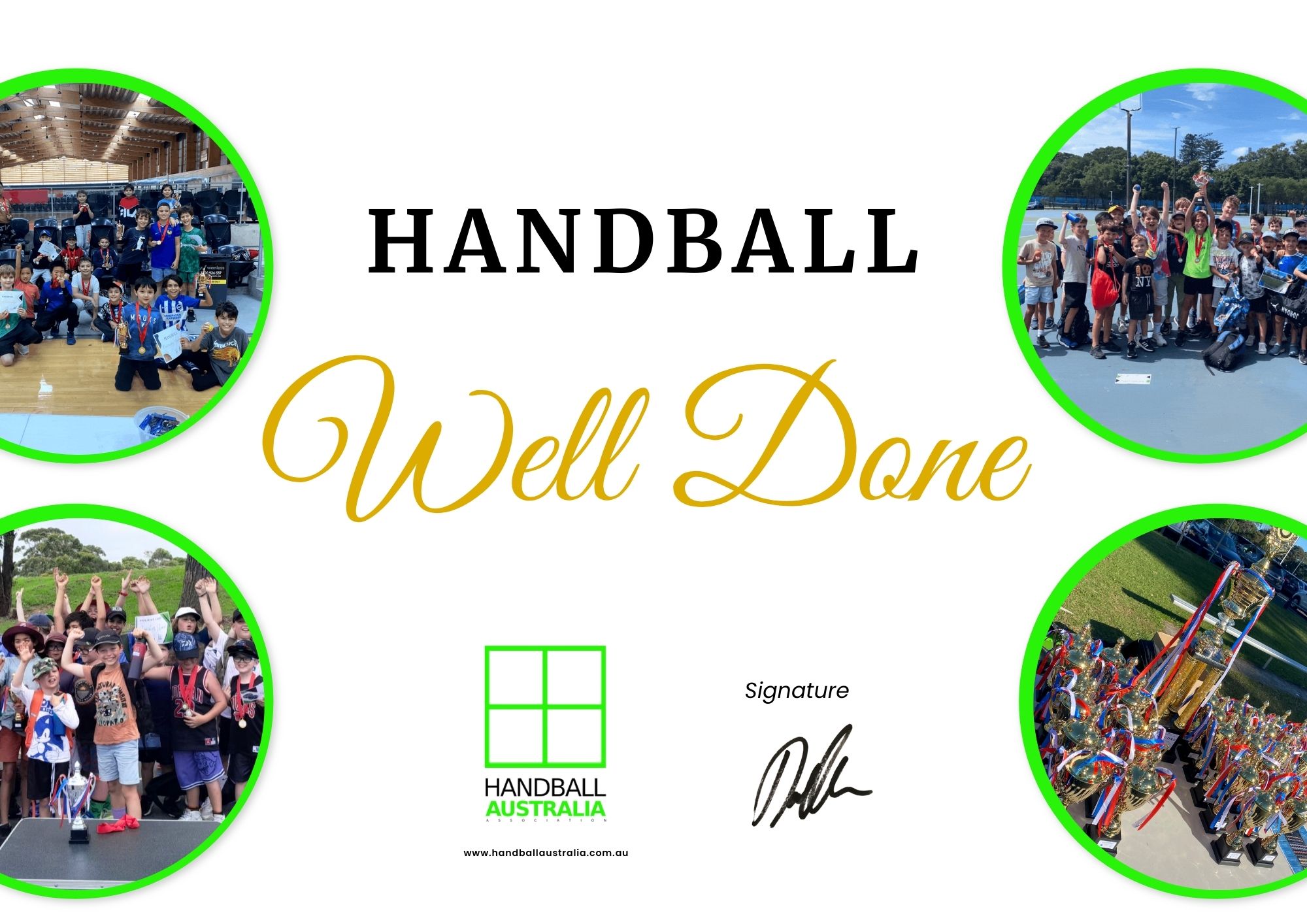 Certificate - Well Done