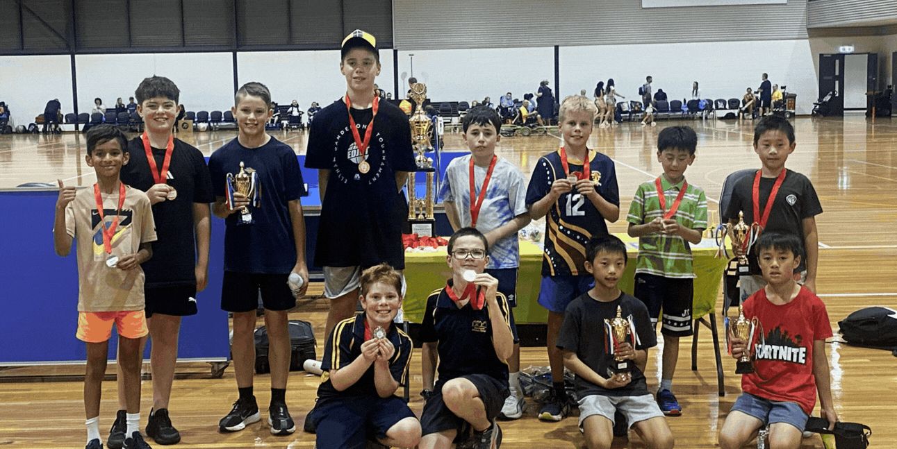 Melbourne downball competition students competing 2026
