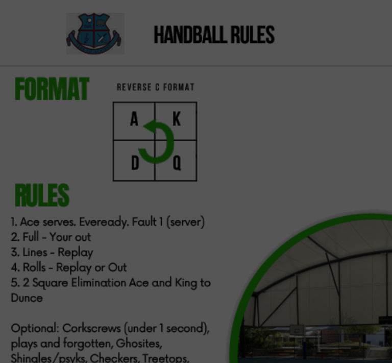 Ormiston College Rules